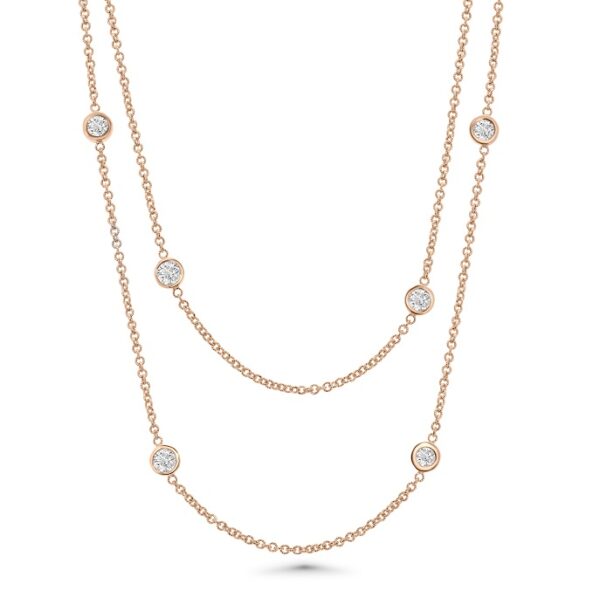 Diamond by the yard Neklace - Image 3