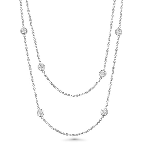 Diamond by the yard Neklace - Image 4