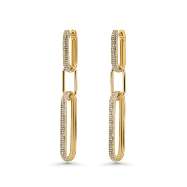 Paper Clip Earrings