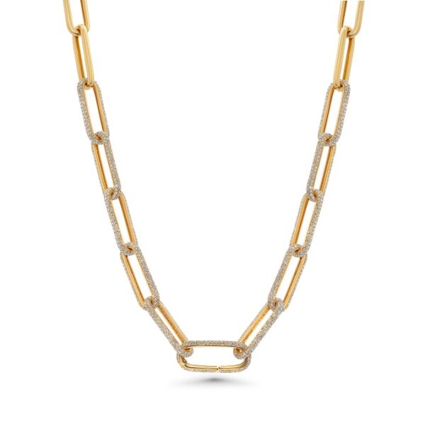 Paper clip necklace - Image 2