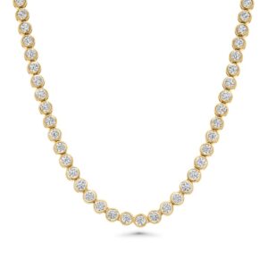 Tennis Necklace Bezel