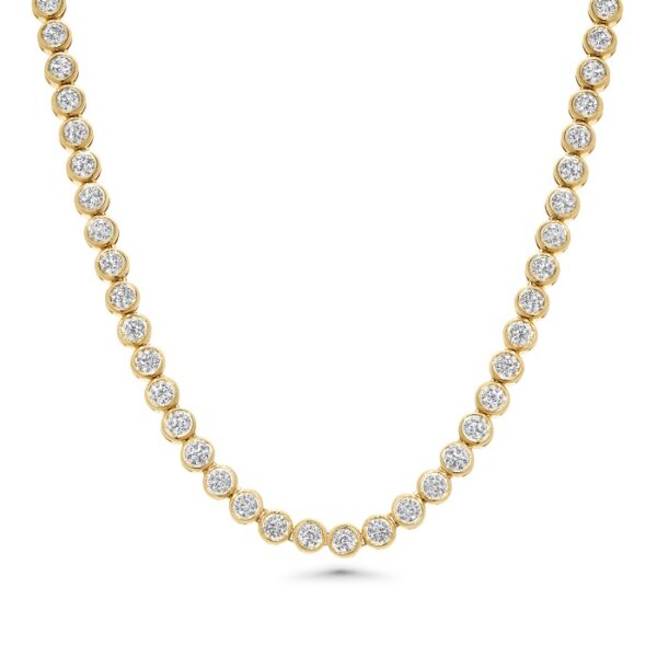Tennis Necklace Bezel