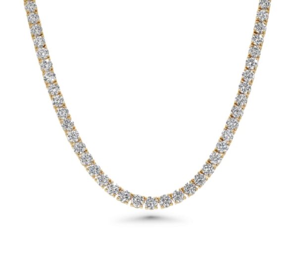 Tennis Necklace Prong